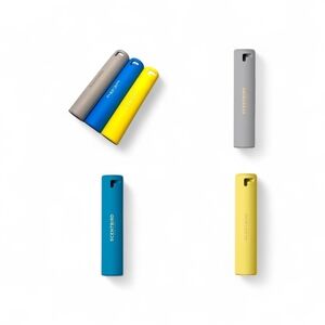 SCENTBIRD Automizer Magnetic Case - Like New Condition - Grey , Blue & Yellow .